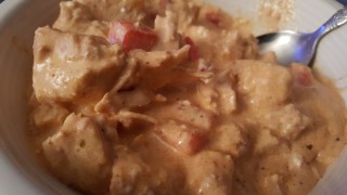 gluten free creamy mexican chicken, keto friendly creamy mexican chicken, low carb creamy mexican chicken